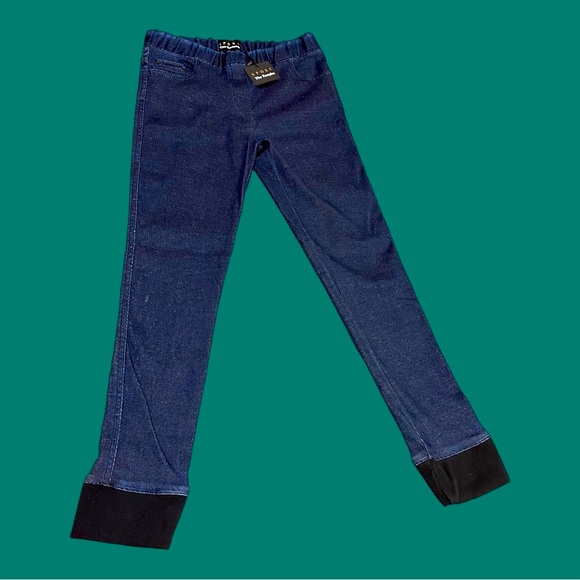 NWT The Kooples SPORT deep blue Jean joggers 🏃🏽‍♀️👖Size Small (1) 👖🏃🏻‍♀️ - Picture 2 of 11